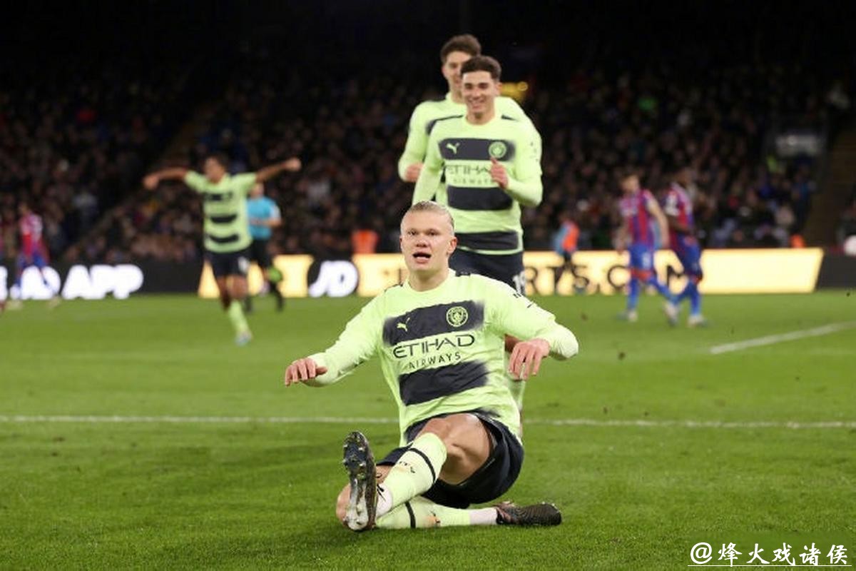 英超-哈兰德点射多库造点 曼城1-1布莱顿